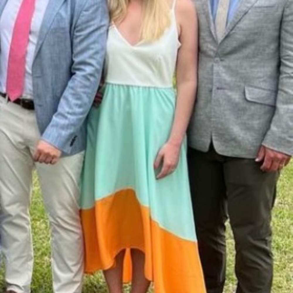 Color block dress